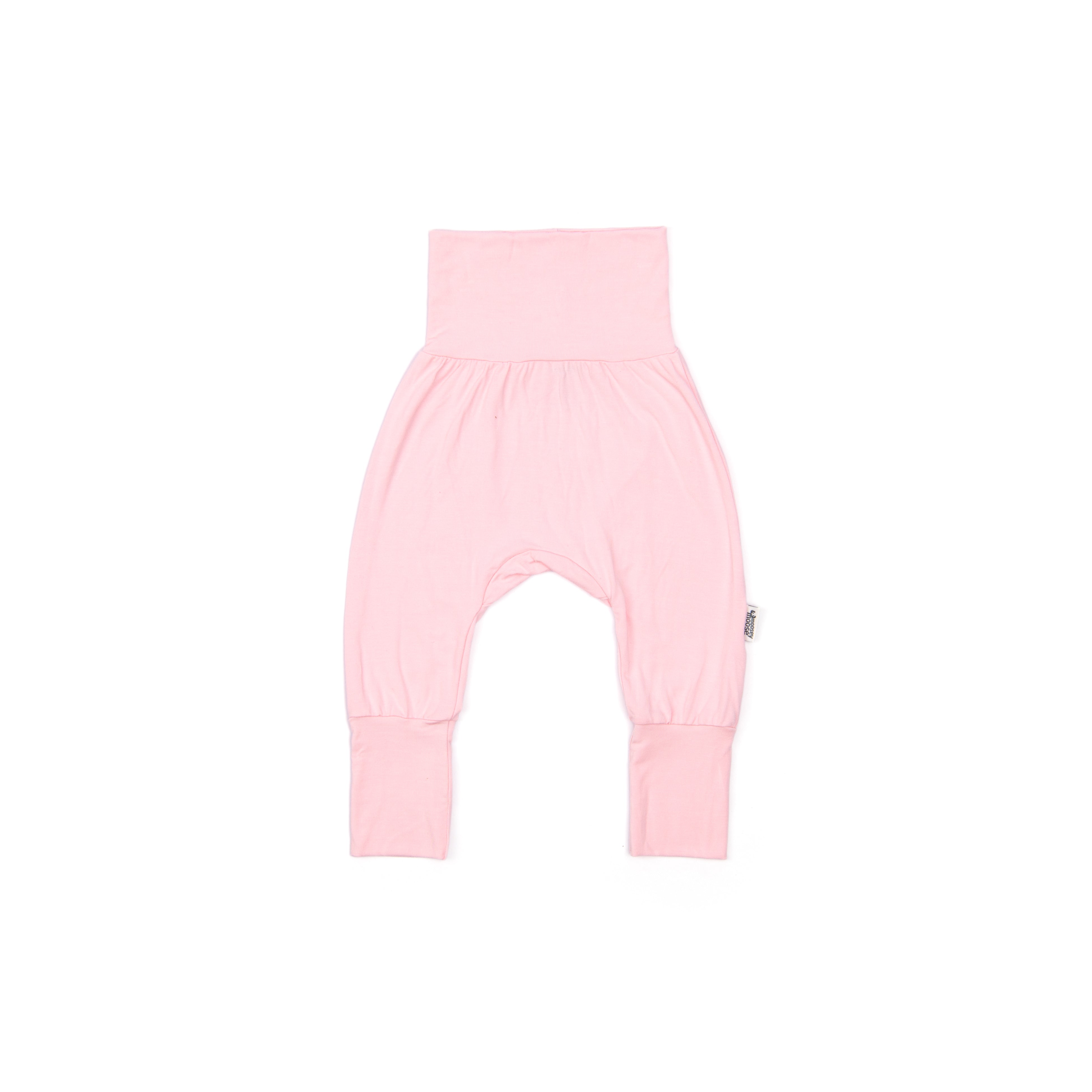 Waffle Harem Pants for Babies & Kids - Dusty Rose